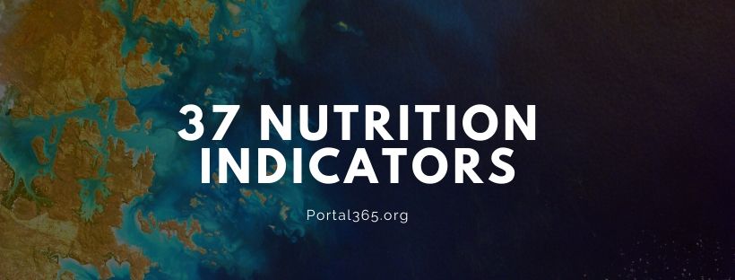 37 nutrition indicators